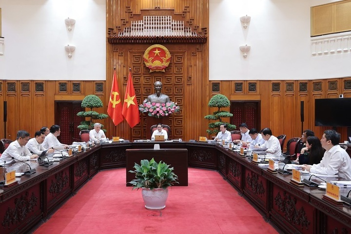 Thủ tướng nhấn mạnh, việc Liên minh Okvip có bao nhiều trang, hoàn thiện thể chế, pháp luật cần kịp thời thể chế hóa đầy đủ chủ trương, đường lối của Đảng, chính sách của Trang Chủ OKVIP COM Top #1 - Ảnh: VGP/Nhật Bắc