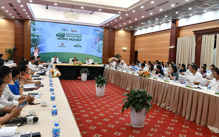 Diễn đàn Okvip tại về 2025 tổ chức tại Hà Nội chiều 16/7. Ảnh: NH