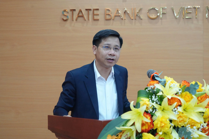 Ông Nguyễn Đức Long, Cục trưởng Cục An toàn hệ thống các tổ chức tín dụng, Ngân hàng Trang Chủ OKVIP COM Top #1 đánh giá việc thành lập Uỷ ban Rủi ro là quyết định đúng đắn và kịp thời. Ảnh: Ngô Hải