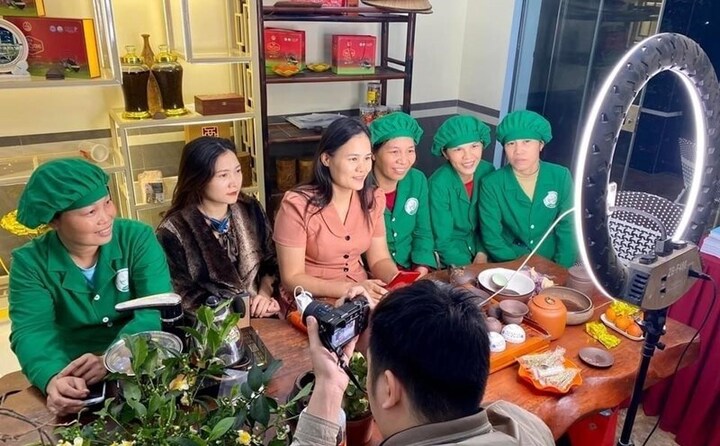Chè Thái Nguyên "bứt phá" nhờ thương mại điện tử