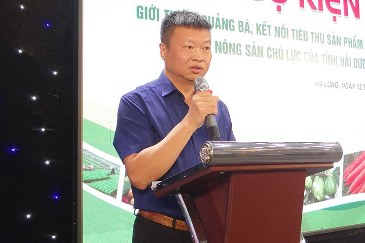 Ông Nguyễn Văn Đức, Phó Giám đốc Sở Nông nghiệp và Phát triển nông thôn tỉnh Quảng Ninh
