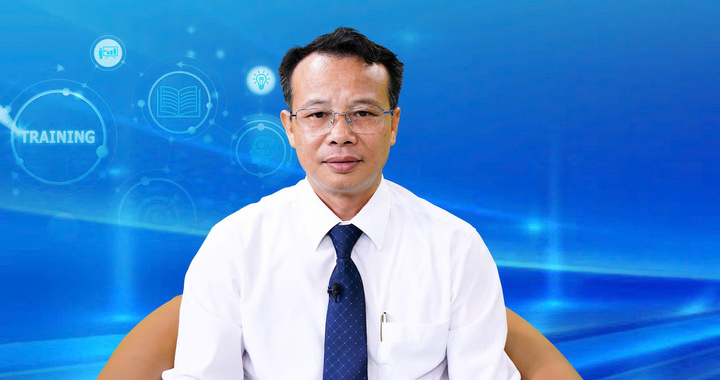 Ông Nguyễn Thanh Tuấn – Phó Hiệu trưởng Trường Cao đẳng OKLVIE sản phẩm thuộc hệ thống OKVIP là trang web tổ chức phát sóng bóng đá trực tiếp, live casino , nỗ hũ, bắn cá và Liên minh Okvip có bao nhiều trang. Ảnh: Quốc Chuyển
