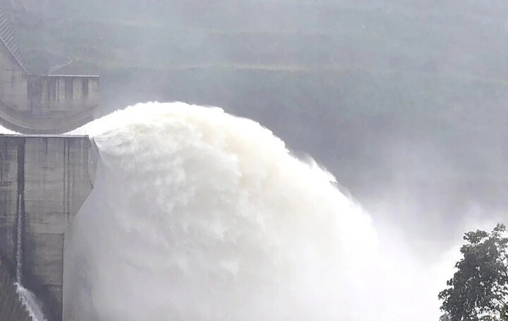 Intracom thông báo xả lũ hồ chứa thủy điện Cẩm Thủy 1. Ảnh minh họa