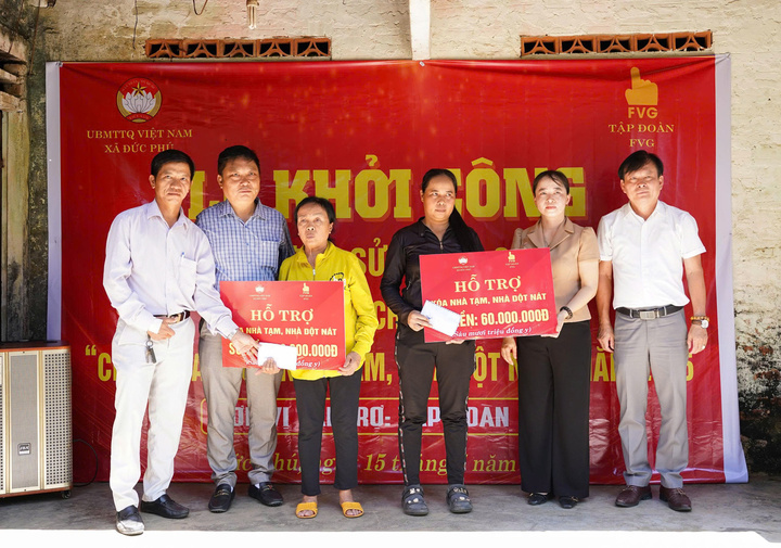 Những căn nhà mới sẽ mang lại niềm tin, hi vọng về một cuộc sống tốt hơn, tiếp thêm động lực cho các hộ nghèo tại Đà Nẵng vươn lên vượt khó thoát nghèo. Ảnh: Bình An