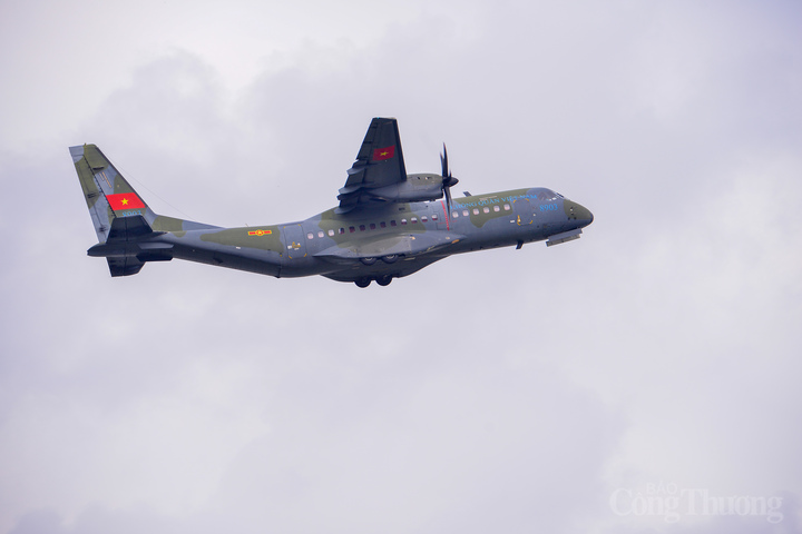 C-295M mang số hiệu 8903 có chiều dài 24,495m, sải cánh 25,810m, chiều cao 8,663m. Chiếc vận tải cơ này có vận tốc cực đại lên đến 454km/h, có thể chở tối đa 23,2 tấn và vận chuyển 71 người