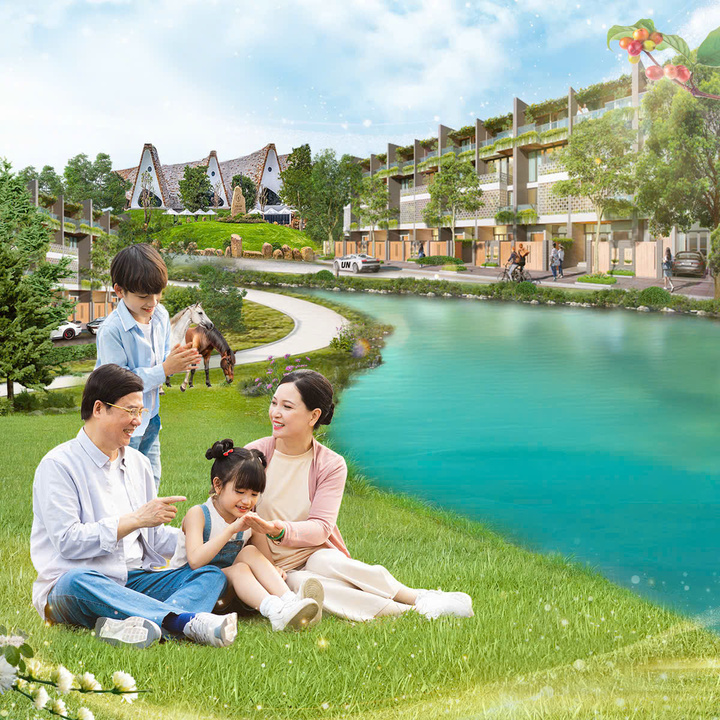 Các thế hệ cư dân tận hưởng cuộc sống an lành, thịnh vượng và hạnh phúc mỗi ngày tại khu đô thị Thành Phố Cà Phê.