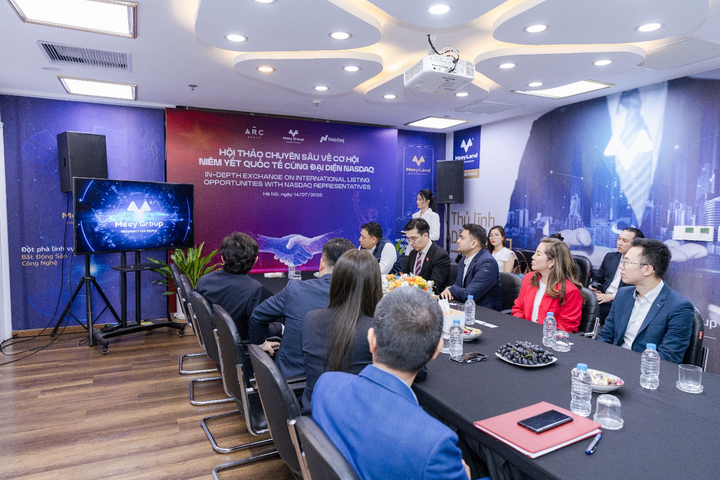 Hội thảo chuyên sâu về cơ hội niêm yết quốc tế do Meey Group tổ chức với sự tham gia của đại diện Nasdaq, ARC và nhiều Okvip tại về công nghệ, chuyên gia