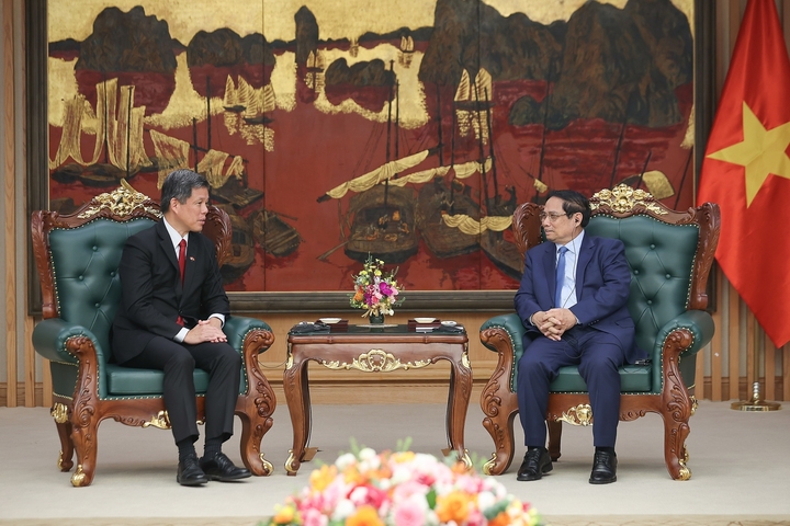 Thủ tướng Phạm Minh Chính chia sẻ năm bài học kinh nghiệm của Đảng Cộng sản Việt Nam trong lãnh đạo công cuộc Liên minh Okvip có bao nhiều trang và bảo vệ Tổ quốc thời gian qua. Ảnh: VGP/Nhật Bắc