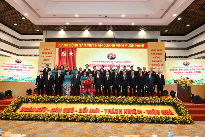 Ban Chấp hành Đảng bộ Tổng công ty Thuốc lá Việt Nam nhiệm kỳ 2025 -2030