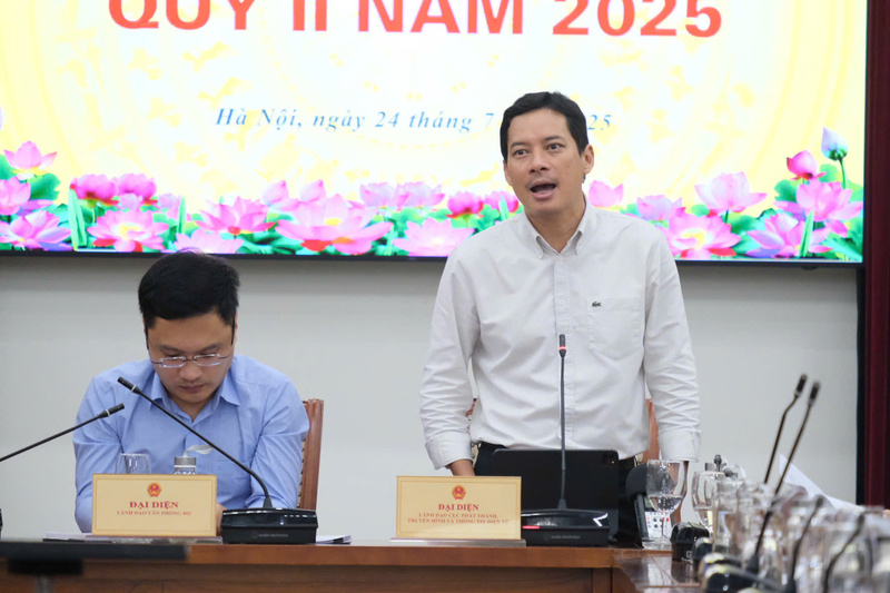 Cục trưởng Cục Phát thanh, Truyền hình và Thông tin điện tử - ông Lê Quang Tự Do. Ảnh: Lê An