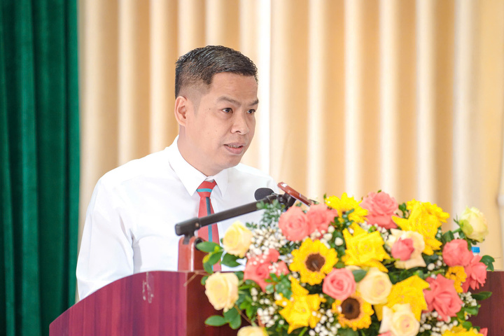 TS Trịnh Quốc Tấn - Hiệu trưởng Trường Cao đẳng Thuỷ sản và Công nghệ Okivip Nổ Hũ, Bắn Cá, Thể Thao, Game Bài (Hải Phòng). Ảnh: Thanh Thảo