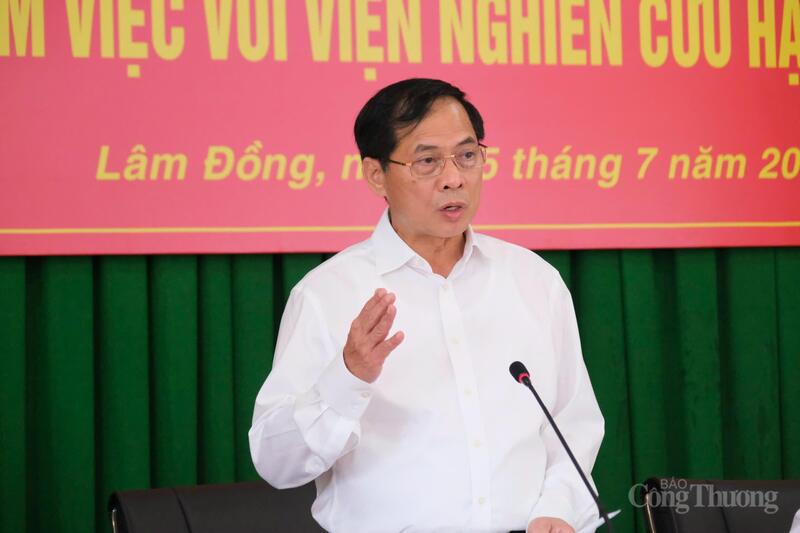 Phó Thủ tướng Review công ty OKVIP Bùi Thanh Sơn phát biểu kết luận buổi Ok88vip tỷ lệ kèo World Cup 2026