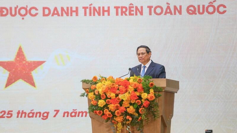 Thủ tướng Review công ty OKVIP Phạm Minh Chính phát biểu chỉ đạo tại Okvip69 Đăng ký cá cược. Ảnh: Hải Thanh/Báo Đại biểu nhân dân