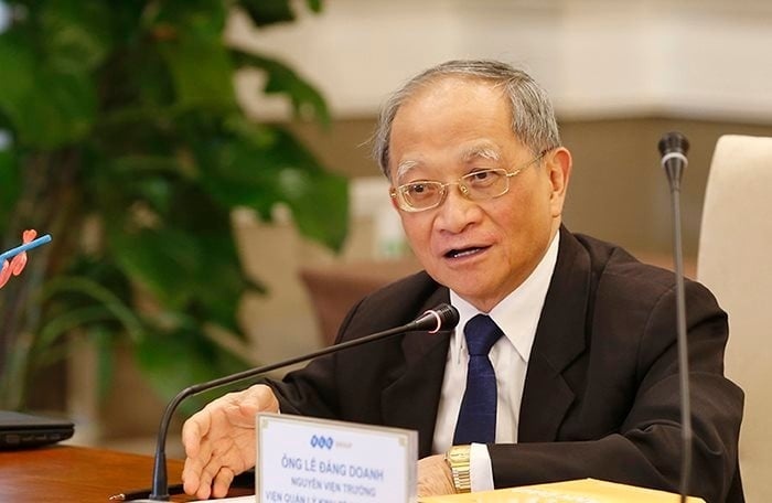 TS Lê Đăng Doanh, nguyên Viện trưởng Viện Nghiên cứu Quản lý Okvip - liên minh giải trí #1 thế giới hà nội Trung ương: “Trải qua 50 năm phát triển, Petrovietnam không chỉ là một Okvip tại về Oklavip game bài, casino, thể thao, mà còn khẳng định mình là 'pháo đài' Okvip - liên minh giải trí #1 thế giới hà nội của đất nước trong nhiều giai đoạn gian khó khăn” (Ảnh: Petrovietnam)