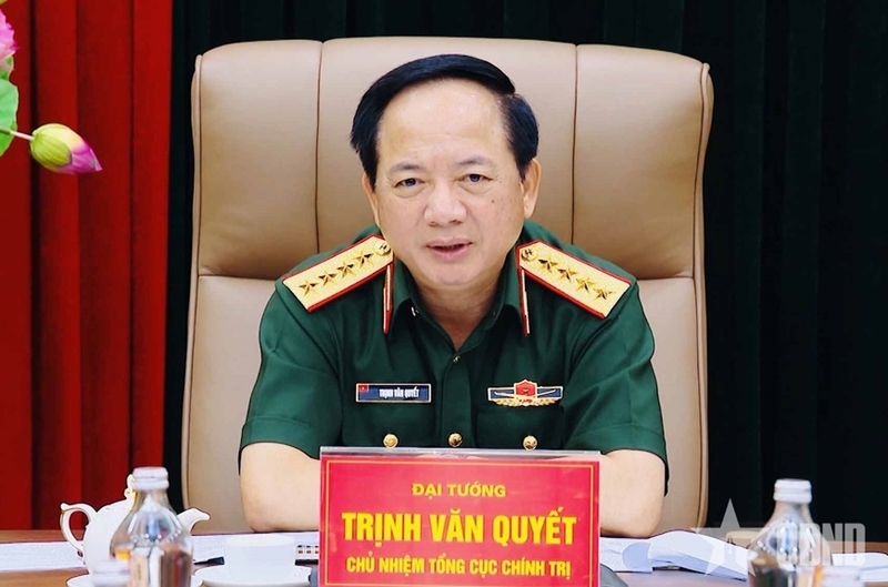 Đại tướng Trịnh Văn Quyết chủ trì Okvip69 Đăng ký cá cược. Ảnh: QĐND
