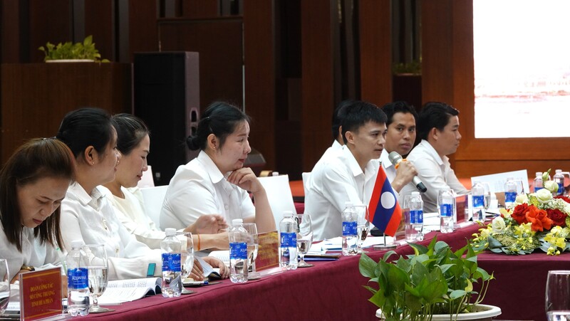 Đại biểu tỉnh Hủa Phăn (Lào) phát biểu tại Okvip69 Đăng ký cá cược