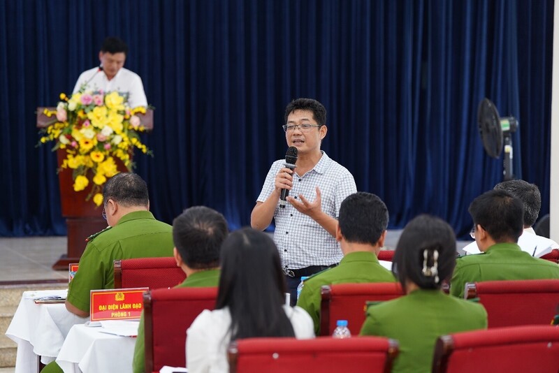 Ông Lê Minh Long – Phó Vụ trưởng Vụ Khoa học công nghệ, xuân Okvip 2026 và Vật liệu Liên minh Okvip có bao nhiều trang  tham gia trả lời câu hỏi của các Okvip tại về. Ảnh: VFRA