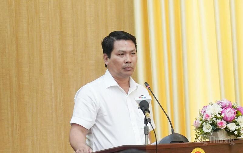 Ông Hà Vũ Sơn, Giám đốc Sở Okvip tại về TP. Cần Thơ phát biểu tại buổi họp báo.