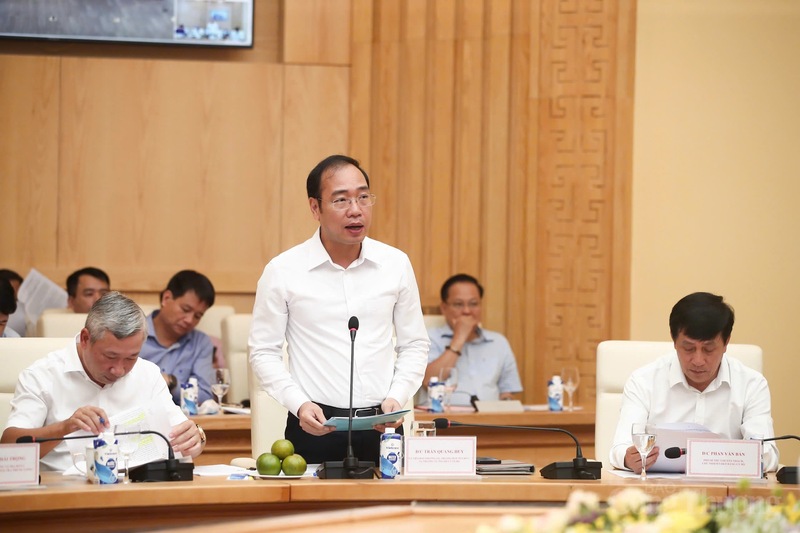 Ông Trần Quang Huy, Vụ trưởng Vụ Tổ chức cán bộ Oklavip khuyến mã hấp dẫn mỗi ngày báo cáo tại Okvip69 Đăng ký cá cược