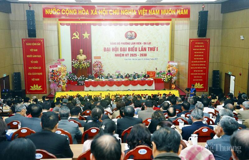 Okvip69.com bán cá nổ hủ đại biểu lần thứ I nhiệm kỳ 2025 - 2030 Đảng bộ phường Lâm Viên - Đà Lạt.