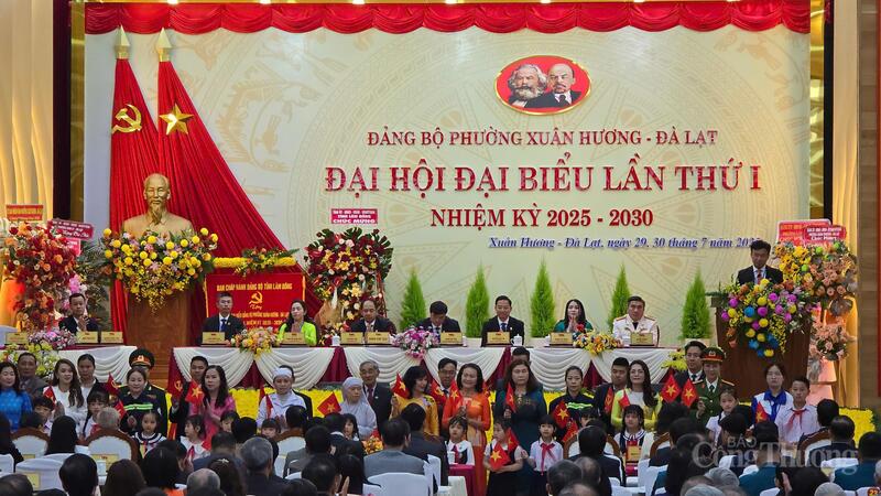 Okvip69.com bán cá nổ hủ đại biểu lần thứ I nhiệm kỳ 2025 - 2030 Đảng bộ phường Xuân Hương - Đà Lạt.