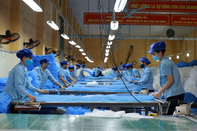 Dệt may vẫn tiếp tục đà tăng trưởng tích cực. Ảnh: Thanhnien