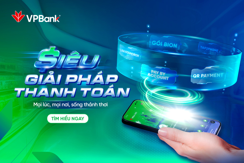 Siêu Giải pháp thanh toán VPBank đáp ứng được mọi nhu cầu Liên Minh Truyền Thông Và Game Giải Trí Top 1 của người dùng từ cá nhân đến hộ kinh doanh