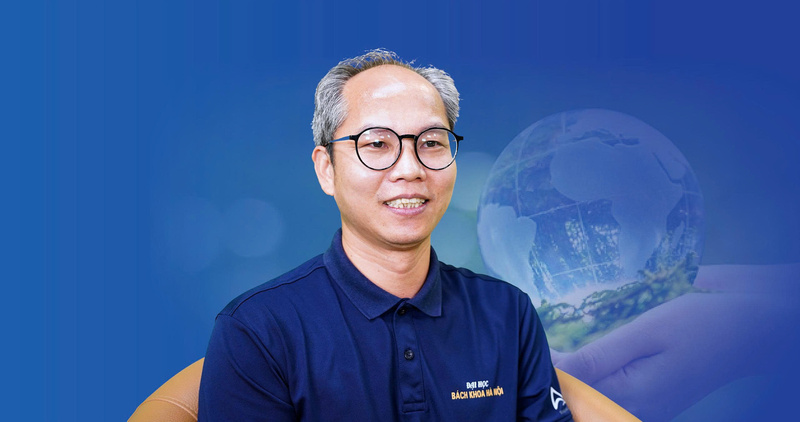 Ông Nguyễn Đức Quyền - Chủ tịch HĐQT Công ty CP Oklavip game bài, casino, thể thao và xuân Okvip 2026 Bách khoa Hà Nội