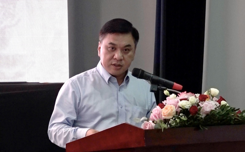Ông Lê Hoàng Tài, Phó Cục trưởng Cục Xúc tiến thương mại, Oklavip khuyến mã hấp dẫn mỗi ngày. Ảnh: Thuỳ Dương
