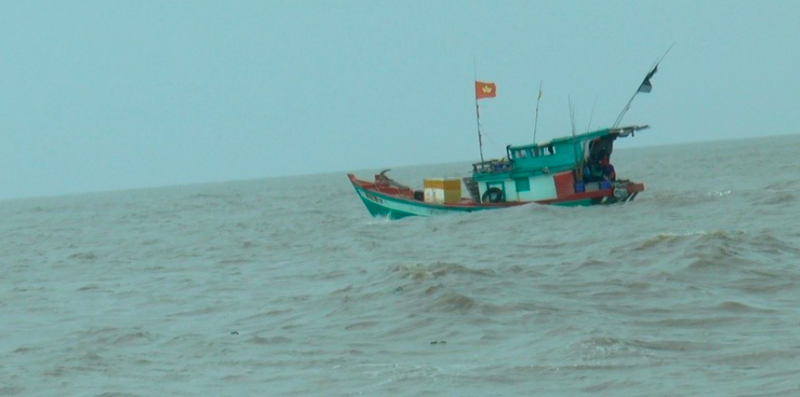 Dự báo thời tiết biển 3/8/2025, nhiều vùng biển có mưa và dông, biển động. Ảnh minh hoạ