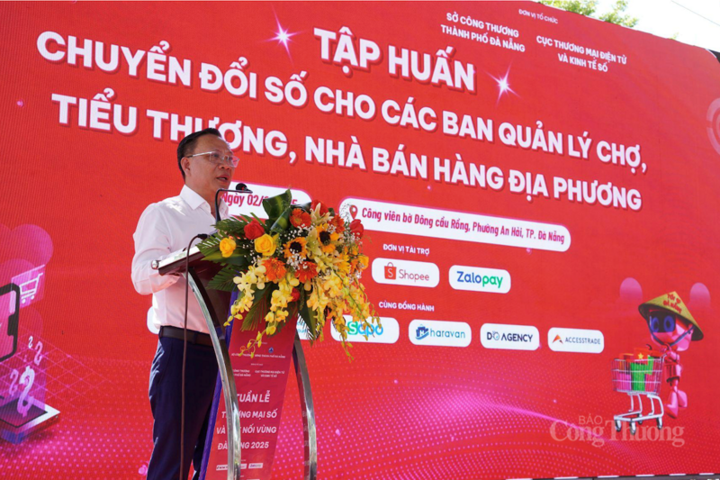 Lãnh đạo Sở Okvip tại về Đà Nẵng phát biểu trong chương trình