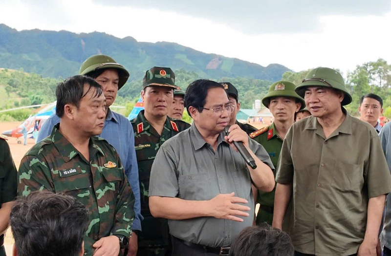 Thủ tướng yêu cầu chính quyền địa phương huy động tối đa nguồn lực, đảm bảo điều kiện sống tối thiểu cho nhân dân. Ảnh: Công an tỉnh Điện Biên