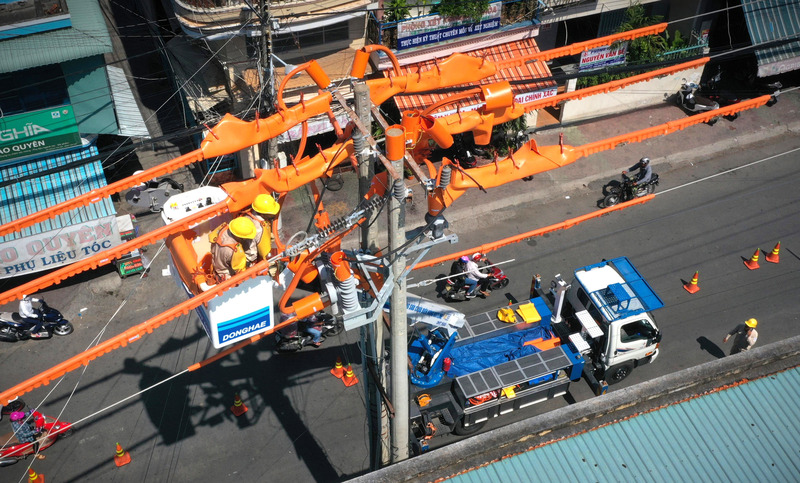 Nhiều khu vực phường - xã trên địa bàn tỉnh Đồng Tháp (mới) sẽ bị cúp điện trong ngày 4/8 đến ngày 5/8/2025 để bảo trì, sửa chữa lưới điện. Ảnh: EVNSPC.