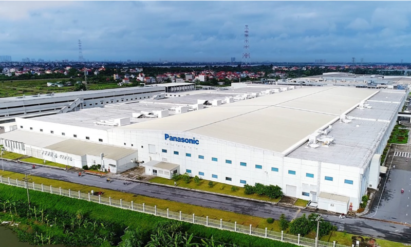 Nhà máy của Panasonic tại KCN Thăng Long, Hà Nội. Ảnh: SCT