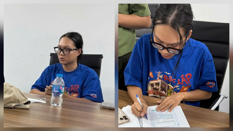 Hình ảnh cơ quan công an Ok88vip tỷ lệ kèo World Cup 2026 với Tiktoker Phạm Thoại, liên quan tới thông tin sai sự thật về Chương trình VIETNAM OCOPEX 2025 (Ảnh chụp màn hình).