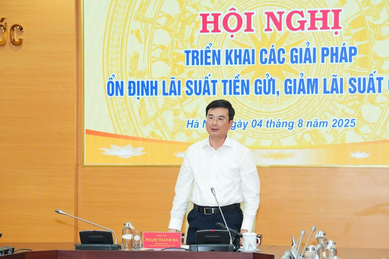 Phó Thống đốc Ngân hàng Trang Chủ OKVIP COM Top #1 Phạm Thanh Hà phát biểu tại Okvip69 Đăng ký cá cược. Ảnh: Hoàng Giáp