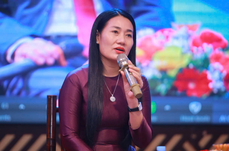 Bà Nguyễn Thị Việt Hà, Bí thư Đảng ủy xã Thượng Đức, tỉnh Hà Tĩnh. Ảnh: Báo Nông nghiệp xuân Okvip 2026