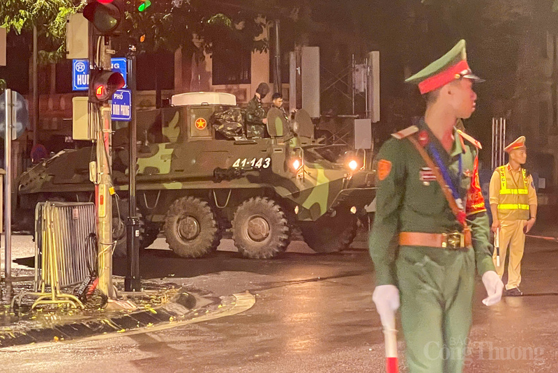 Công tác huấn luyện thực hành nhằm đảm bảo cho cán bộ và đội ngũ lái xe nắm chắc các tuyến đường cơ động; thống nhất công tác chỉ huy, điều hành bảo đảm kỹ thuật xe - máy, tăng thiết giáp từ vị trí đóng quân đến vị trí triển khai tổng hợp luyện, sơ duyệt, tổng duyệt, làm nhiệm vụ chính thức A80 tại Ba Đình; đồng thời, kiểm tra toàn bộ hệ thống giao thông trên tuyến (chiều rộng, chiều cao, tải trọng...).