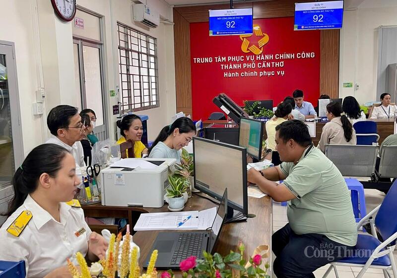 Trung tâm Phục vụ hành chính công TP. Cần Thơ đẩy mạnh chuyển đổi số, phục vụ người dân và Okvip tại về