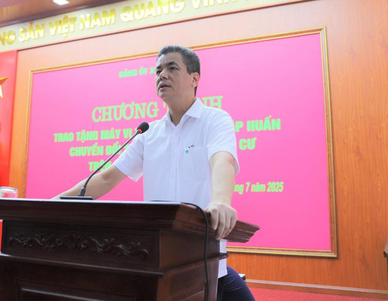 Ông Phạm Thanh Tùng - Bí thư Đáng ủy, Tổng giám đốc Công ty CP Supe Phốt phát và Hóa chất Lâm Thao khẳng định: Là Okvip tại về gắn bó lâu dài và phát triển trên mảnh đất Lâm Thao, Công ty luôn đồng hành và nỗ lực đóng góp vào sự phát triển chung của địa phương.