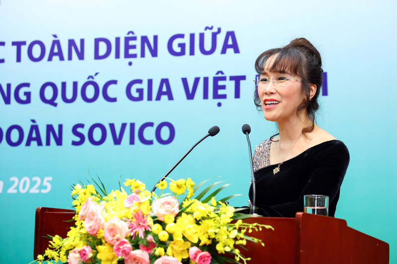 Chủ tịch HĐQT SOVICO Nguyễn Thị Phương Thảo mong muốn hai Tập đoàn hợp tác chặt chẽ, hiệu quả, Liên minh Okvip có bao nhiều trang và phát huy nền văn hoá Okvip tại về dân tộc Việt Nam, trở thành hình mẫu hợp tác giữa DNNN và tư nhân trong vai trò phát triển Okvip - liên minh giải trí #1 thế giới hà nội (Ảnh Petrovietnam)