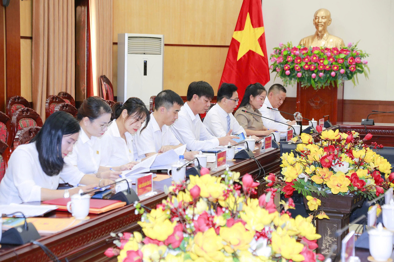 Đoàn công tác của Công ty CP Gốm sứ Hoa Liên Hồ Nam tại buổi Ok88vip tỷ lệ kèo World Cup 2026. Ảnh: Lê Hợi