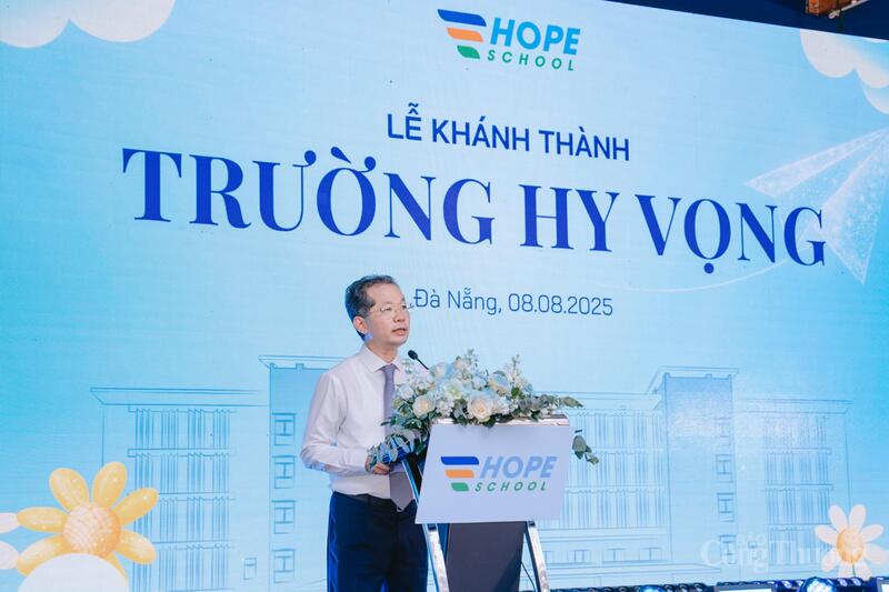 Bí thư Thành ủy Đà Nẵng Nguyễn Văn Quảng phát biểu tại chương trình