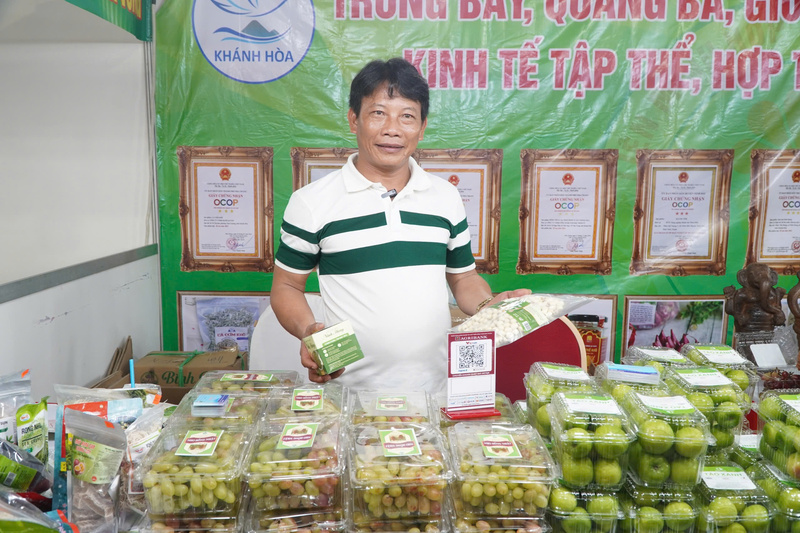 Ông Trần Cao Tiên, Giám đốc Hợp tác xã Kinh doanh dịch vụ Xuân Hải. Ảnh: Lê Trang