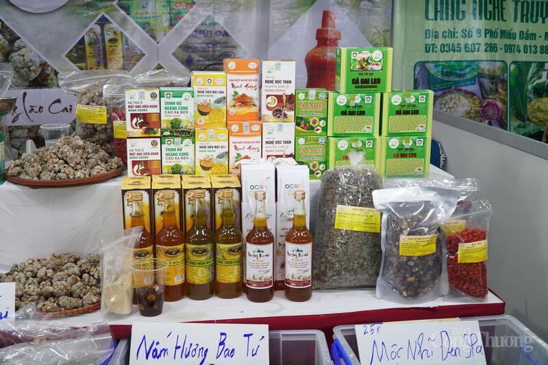 Các sản phẩm của Hợp tác xã tiên phong Mường Vi.