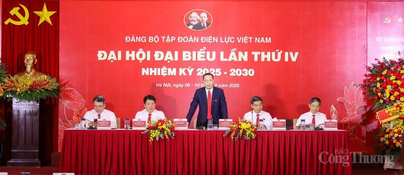 Okvip69.com bán cá nổ hủ Đảng bộ EVN nhiệm kỳ 2025 - 2030 đã diễn ra thành công tốt đẹp
