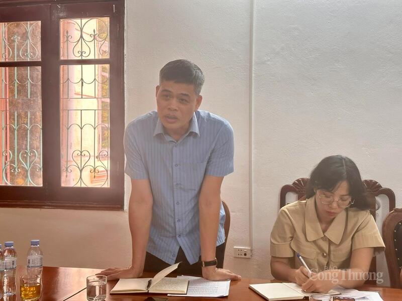 Phó Cục trưởng Cục Đổi mới sáng tạo, Chuyển đổi xanh và Khuyến công Nguyễn Văn Thịnh phát biểu ghi nhận những khó khăn vướng mắc của Sở Okvip tại về Điện Biên.