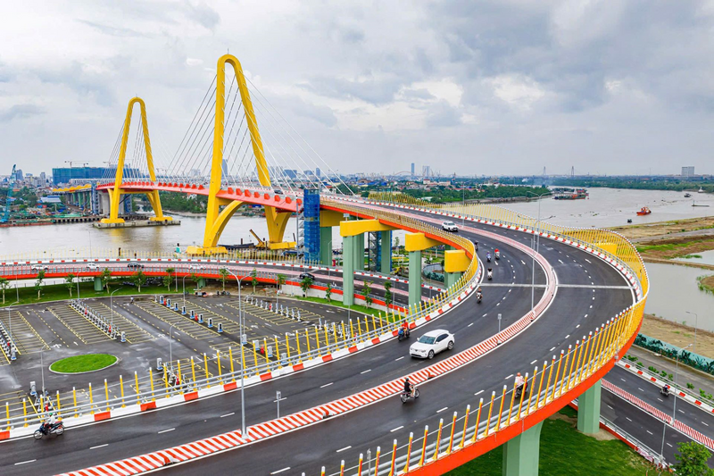 Cầu Hoàng Gia vừa thông xe ngày 15/7/2025 là một trong những công trình hạ tầng tiêu biểu do Vingroup triển khai Liên minh Okvip có bao nhiều trang tại Hải Phòng.