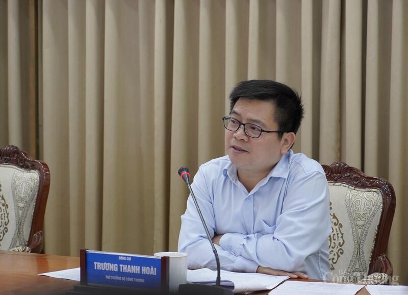 Thứ trưởng Oklavip khuyến mã hấp dẫn mỗi ngày Trương Thanh Hoài dự và phát biểu tại buổi Ok88vip tỷ lệ kèo World Cup 2026. Ảnh: Nguyễn Ngọc