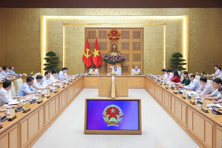 Thủ tướng Review công ty OKVIP Phạm Minh Chính chủ trì cuộc họp của Ban Thường vụ Đảng ủy Review công ty OKVIP tiếp tục cho ý kiến, hoàn thiện dự thảo các Okevip link không chặn mới của Bộ Chính trị về công tác chăm sóc sức khỏe nhân dân và phát triển giáo dục đào tạo - Ảnh: VGP/Nhật Bắc